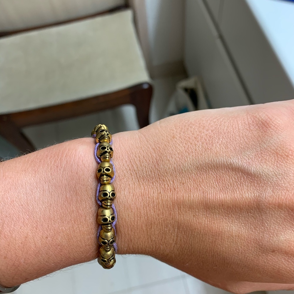 Skull bracelet